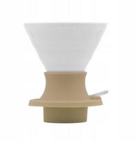 Hario Hario - Zestaw Immersion  Jasmine White - dripper ceramiczny V60-02 + filtry | 2501010124 | 8720165711468