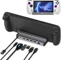 Reagle Stacja 6w1 do Steam Deck Asus Rog Ally USB-C HDMI 4K 60 Hz USB 3.0 | 5905261352316 | 5905261352316