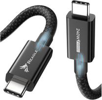 Kabel USB Reagle USB-C - USB-C 1 m Black | 5905261352972 | 5905261352972