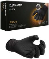 Mercator Medical Mercator GoGrip nitrilo pirštinės, juodos (50vnt.) - XXL