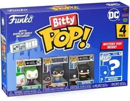 FUNKO Bitty POP! Figūrėlių rinkinys: DC, ~3 cm (4 vnt.)