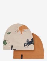 Didriksons - Monte Kids Beanie - Kepurė - Marga / raštuota