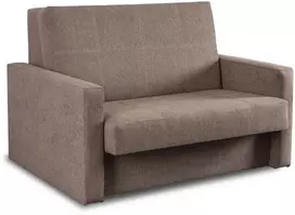 Mebel Elite Dvivietis fotelis-lova MILAN 2, 135 × 110 × 95 cm, smėlio spalvos