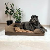 O.buddy Pet Comfort Lounge ortopedinis guolis šunims, XL, Ruda