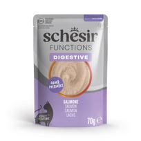 Schesir Digestive konservai su lašiša katėms, 70 g