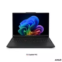 Nešiojamas kompiuteris Lenovo ThinkPad T16 G5 AMD Juodas 16 " IPS WUXGA 1920 x 1200 pikselių Anti-glare AMD Ryzen AI 5 PRO 440 16GB SODIMM