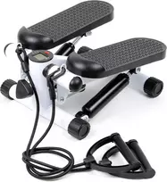 Wiltec treniruoklis-stepperis su LCD ekranu, pasipriešinimo gumomis ir neslystančiais pedalais 62793