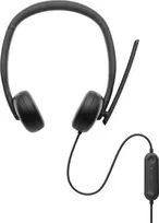 DELL WH3024 Ausinės su laidu su lankeliu ant galvos Calls/Music USB Type-C Juodas