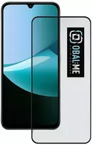 OBAL:ME 5D stiklinis ekrano apsauginis stiklas, skirtas Xiaomi Redmi Note 17 Pro 5G, juodas