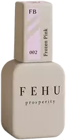 FEHU Bazinis gelis su pluoštu #02 sušalusi rožė, 12 ml | Fiber Base Gel Frozen Rožinė #02, 12 ml