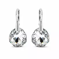 Diamond Sky Jewelry Sidabriniai auskarai „Frozen Edges“ iš 925 prabos sidabro su Swarovski kristalais