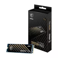MSI SPATIUM M452 PCIE 4.0 NVME M.2 1TB internal solid state drive