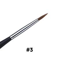 5pcs Dental Resin Brush Porcelain Pen Dental Shaping Silicone Adhesive Composite Porcelain Teeth Dentist Tools Dental Lab Tool 5pcs 3