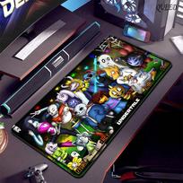 XXL Non-slip Desk Mat Undertale Mousepad With Lockrand Pc Gaming Accessories Big Mouse Mat XXL Keyboard Pads 90x40cm Padding Mat 30cmx60cm gray