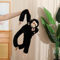 50/70CM Long Arm Monkey Suspension Plush Toy Cute Parent-child Stuffed Animal Doll Soft Plush Simulated Sloth Plush Doll