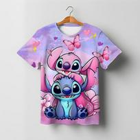 2026 m. vasara Disney Stitch Vaikams 3D spausdinti marškinėliai T-shirt Vaikams Animacinis stilius Viršutiniai drabužiai Trumpomis rankovėmis Marškinėliai Vaikams T-shirt 100 gray