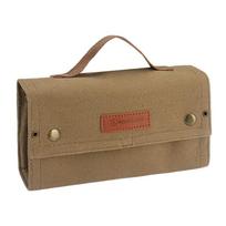 Portable Outdoor Spice Jar Set with Storage Bag brown