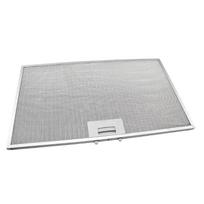 Rectangular Metal Screen Range Hood Filter for Grease Capture, Aluminum Replacement Panel with Washable Care for Kitchen Hood Cleaning 1 white