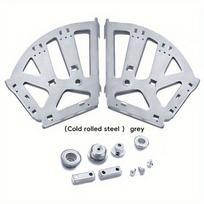 Flip shoe cabinet accessories,flip bucket shoe rack,stainless steel thickened shoe cabinet accessories,hardware hidden flip rack tamsiai pilka spalva