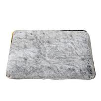 Memory Foam naminių gyvūnų lovelė su vandeniui atspariu užvalkalu - Ortopedinė šunų ir kačių lova, nuimama, skalbiama augintinio kilimėlis rudeniui ir žiemai 50X40X10CM white