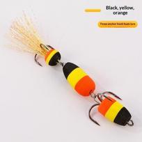 Soft EVA Foam Fishing Lure Buoyant Artificial Bait with Treble Hook Portable Fishing Tackle for Outdoor Family Fishing Trips A5