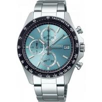 SEIKO [Seiko] 15 sekundžių chronografinis kvarcinis chronografinis kvarcinis rankinis vyriškas laikrodis SBTR029 mėlynos spalvos [] black
