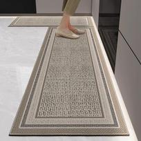 Virtuvės grindų kilimėlis Ilgas kilimas Sugeriantis pėdų kilimėliai Imituotos lino spausdinti kilimai Namų dekoravimo kilimas Alfombra De Cocina 40x180cm