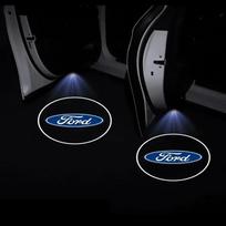 VCLG2 Automobilio Durų Emblemos Šviesa Sveikinimo Lempa Belaidis Lazerinis Projektorius Automobilio Apdaila LED Ford Mustang Fiesta Ghia Focus 2 3 4 Mondeo