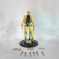 Medicos Super Action Statue BIG DIO – Highly Articulated 25cm Figure with Interchangeable Heads & Knife Accessories DIO