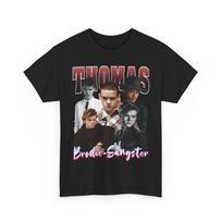 Thomas Brodie-Sangster vintage bootleg tee, Thomas Brodie-Sangster shirt, Thomas Brodie-Sangster sweatshirt 150 brown