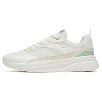 Anta Walker Non-Slip Wear-Resistant Low-Top Sports Casual Shoes Women Sneakers White Green 122328816-2 38.5