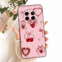 For Realme 12 Plus 5G dėklas Rožinis drugelis RMX3867 Minkšto silikono smūgiams atsparus telefono dėklas For Realme 12+ Realme12 Plus galinis dangtelis Realme 12 Plus