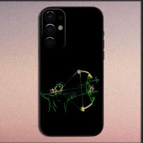 Cool Archery Sprot Phone Case For Samsung S25,S24,S21,S22,S23,S30,Ultra,S20,Plus,Fe,Lite,Note,10,9,5G Black Soft Cover Samsung S24 beige