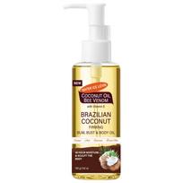 Brazilian Coconut Firming Body Oil, 48H Moisture & Sculpting with Acai, Guarana & Hyaluronic Acid for Bum & Bust 100g geltona