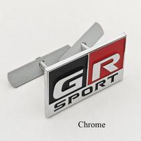 3D Metalinis Automobilio Lipdukas GR SPORT Logotipas Sparno Šoninė Emblema Galinės Bagažinės Priekinės Grotelių Emblema Skirta Toyota Alphard Avensis Prius Crown Yaris R4O