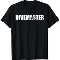 Divemaster Scuba and Free Diver Awesome T-Shirt T-Shirt XXL black