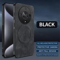 EUCAGR For Honor X9b/Honor X9b Case Simple Stylish Magnetic Suction Luxury PU Leather Skin-friendly Anti-drop Back Cover Honor X9B juoda