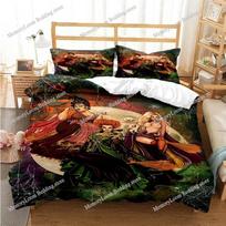Hocus - Pocus Bedding Set Boys Girls Twin Queen Size Duvet Cover Pillowcase Bed Kids Adult Fashion Home Textileextile EU Single 135*200cm/53x79in 3pcs beige