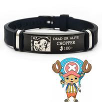Periferinis Luffy Zoro Tas pats kūrybingas vientisas apyrankės riešo dirželis ieško animacinių filmų Dovanos Papuošalai Aksesuarai Cosplay Moterims Vyrams black