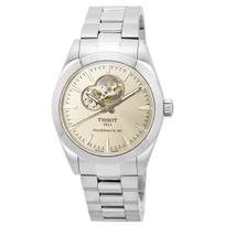 Tissot T-Classic Gentleman Powermatic 80 Open Heart Sunray Dial Automatic T127.407.11.081.00 100M Men's Watch