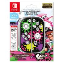 Silikoninių dėklų kolekcija Nintendo Switch Oficialiai licencijuotas Nintendo produktas Joy-Con (Splatonas 2) A tipo [Viršelio spalva juoda]