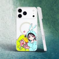 A-Alien Stage Sua Mizi Phone Case For iPhone 17,16,15,14,13,12,X,XS,Pro,Max,Plus,E,Air,Mini with Magsafe Magnetic Liquid TPU iPhone13 white