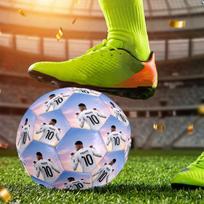 Mbappé Futbolo kamuolys Dydis 5 Futbolo mašininio siuvimo patalpų lauko universalus Futbolo staigmenų kolekcijos dovana zq