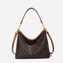Autumn and winter new Shimei style shopping bag tote bag single shoulder oblique span women's bag brown