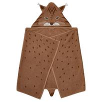 IKEA SKOGSDUVA Chalatas su gobtuvu brown