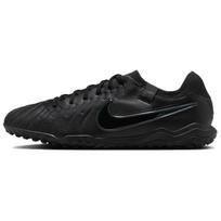 Nike Tiempo Legend 10 Pro TF Dirbtinės dangos futbolo bateliai Atsparūs slydimui Atsparūs dilimui Regbio batai Unisex Juodi DV4336-002 42 juoda