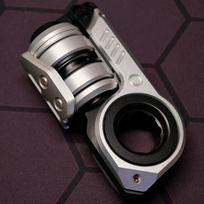 Jaunimo leidimas Sinian Edc Fidget Spinner Mechaninis Ratchet Haptic Push Slider Nerimo Streso Malšinimo Metalinis Piršto galiuko Giroskopas Žaislas
