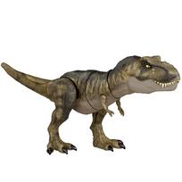 Mattel Jurassic World New Ruler Super Roaring metų ir HDY55 (JURASIKOS PASAULIS) Įkandimas! T-Rex [Bendras ilgis apytiksl. 53 cm] [4 aukštyn] [dabar] ruda