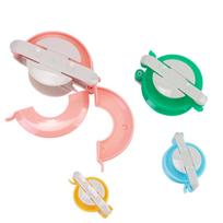 Zhaoyao Pompom Makers Pom Poms Maker Tool Set DIY Fluff Ball for DIY Wool Yarn Knitting Craft Project with Cutter Scissors one size beige