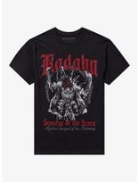 Elden Ring Radahn Scourge Of The Stars T-Shirt has been reprinted on a new shirt 4XL gray